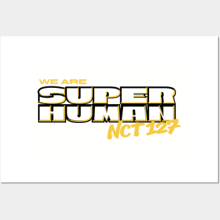 Kpop NCT 127 WE ARE SUPERHUMAN Posters and Art